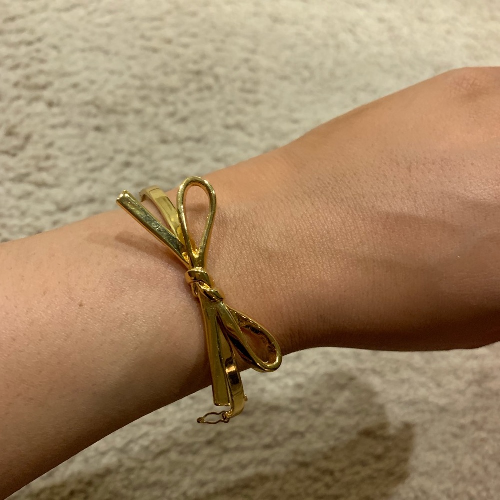 Kate Spade Gold Bow Bangle